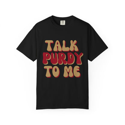 Purdy 9ers Shirt | Brock Purdy 49ers Fan T-Shirt | Red Graphic
