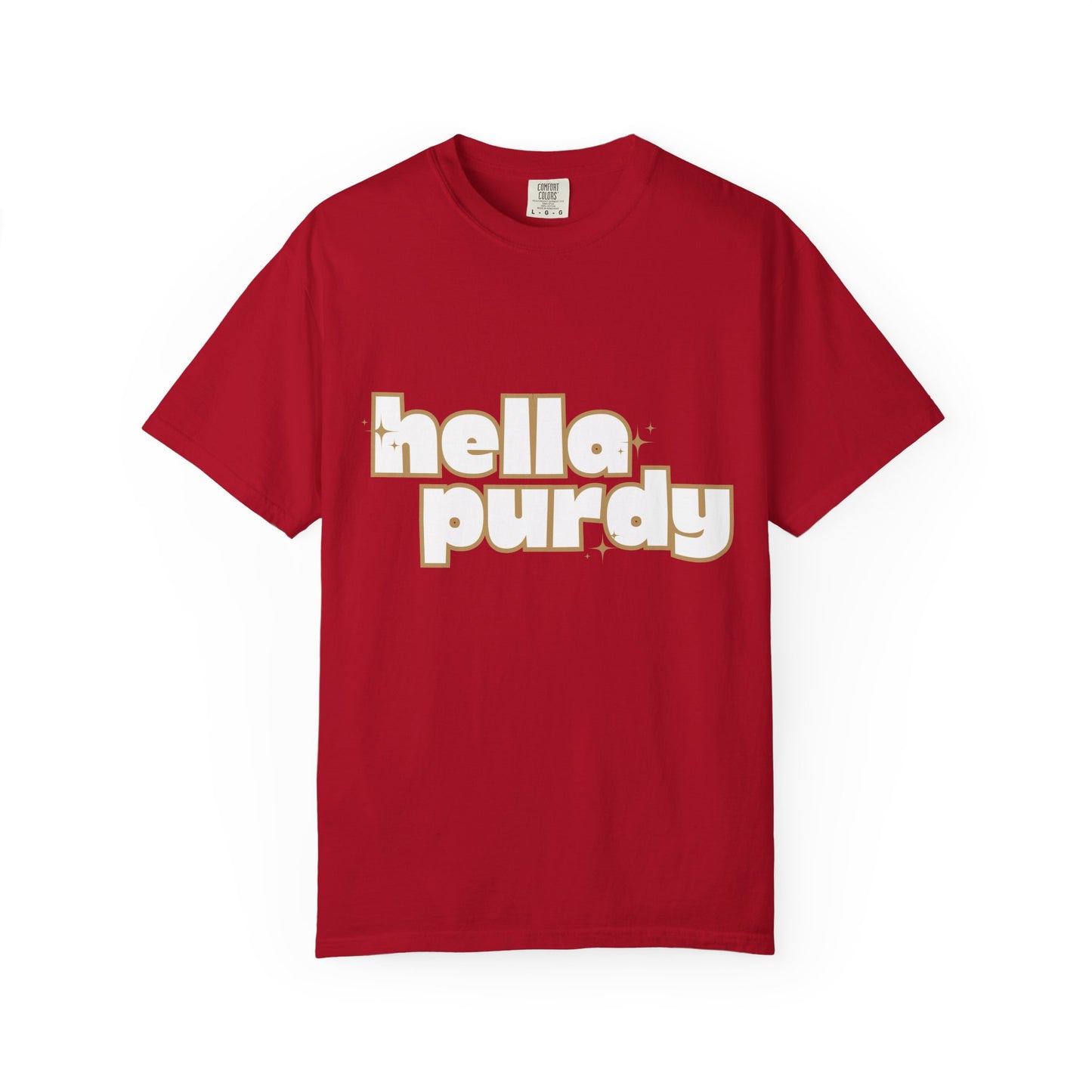Hella Purdy Shirt | Brock Purdy 49ers Fan T-Shirt | White Graphic