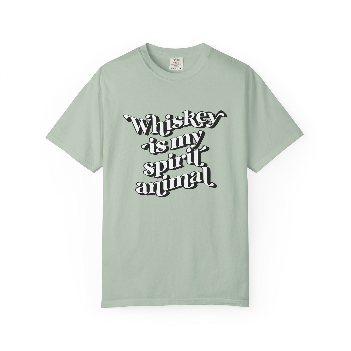 Whiskey Is My Spirit Animal Shirt | Funny Drinking T-Shirt
