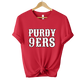 Purdy 9ers Red Tee