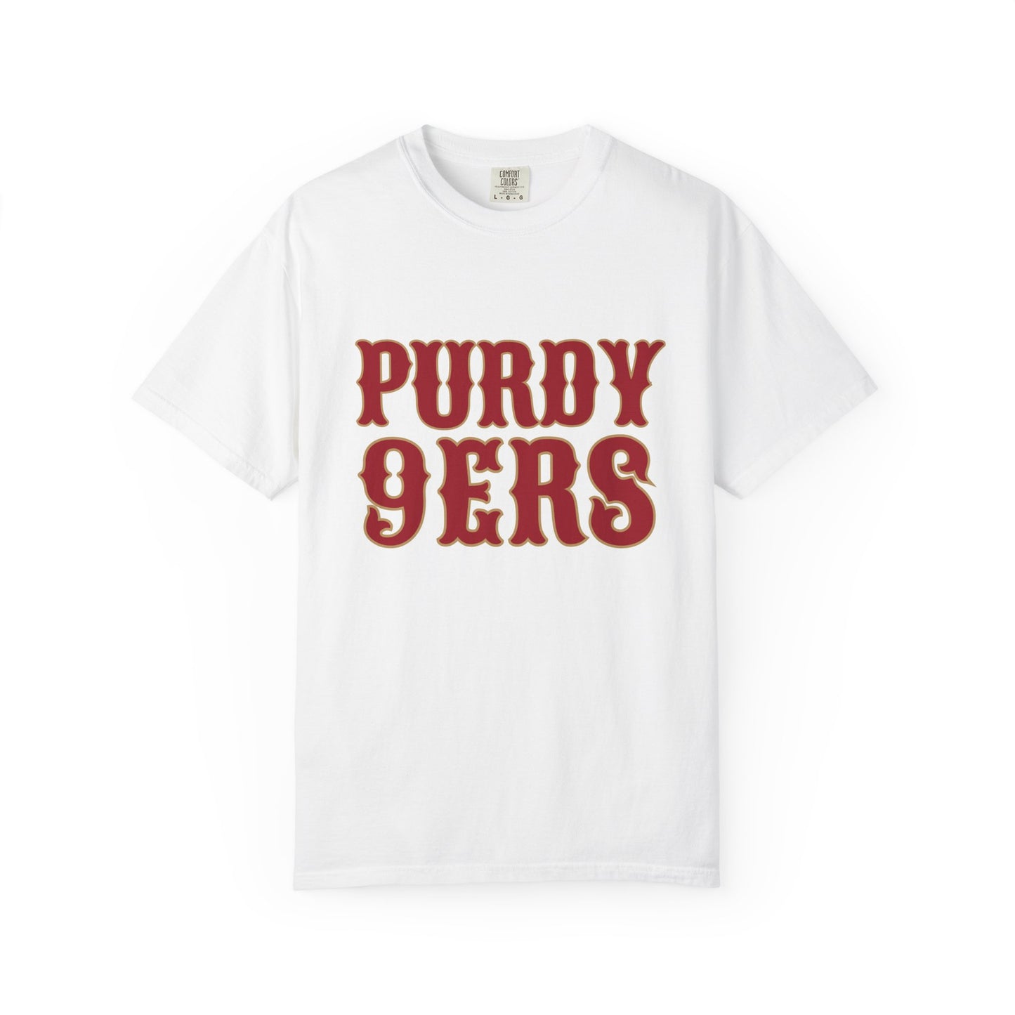 Purdy 9ers Shirt | Brock Purdy 49ers Fan T-Shirt | Red Graphic