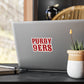 Purdy 9ers Vinyl Decals | Fun Wall Stickers, Home Decor, Laptop & Car Accessories, Gift for Friends