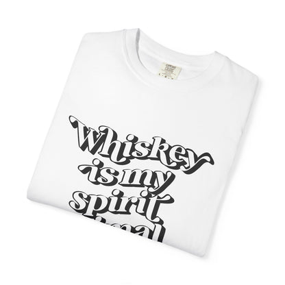 Whiskey Is My Spirit Animal Shirt | Funny Drinking T-Shirt