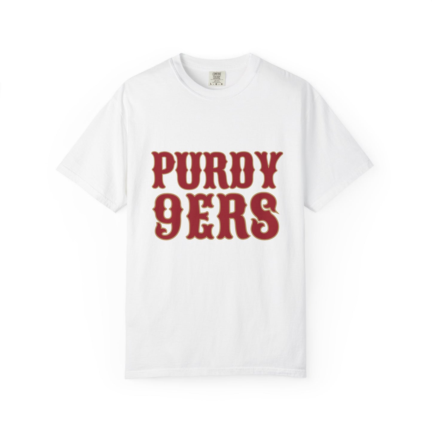 Purdy 9ers Shirt | Brock Purdy 49ers Fan T-Shirt | Red Graphic