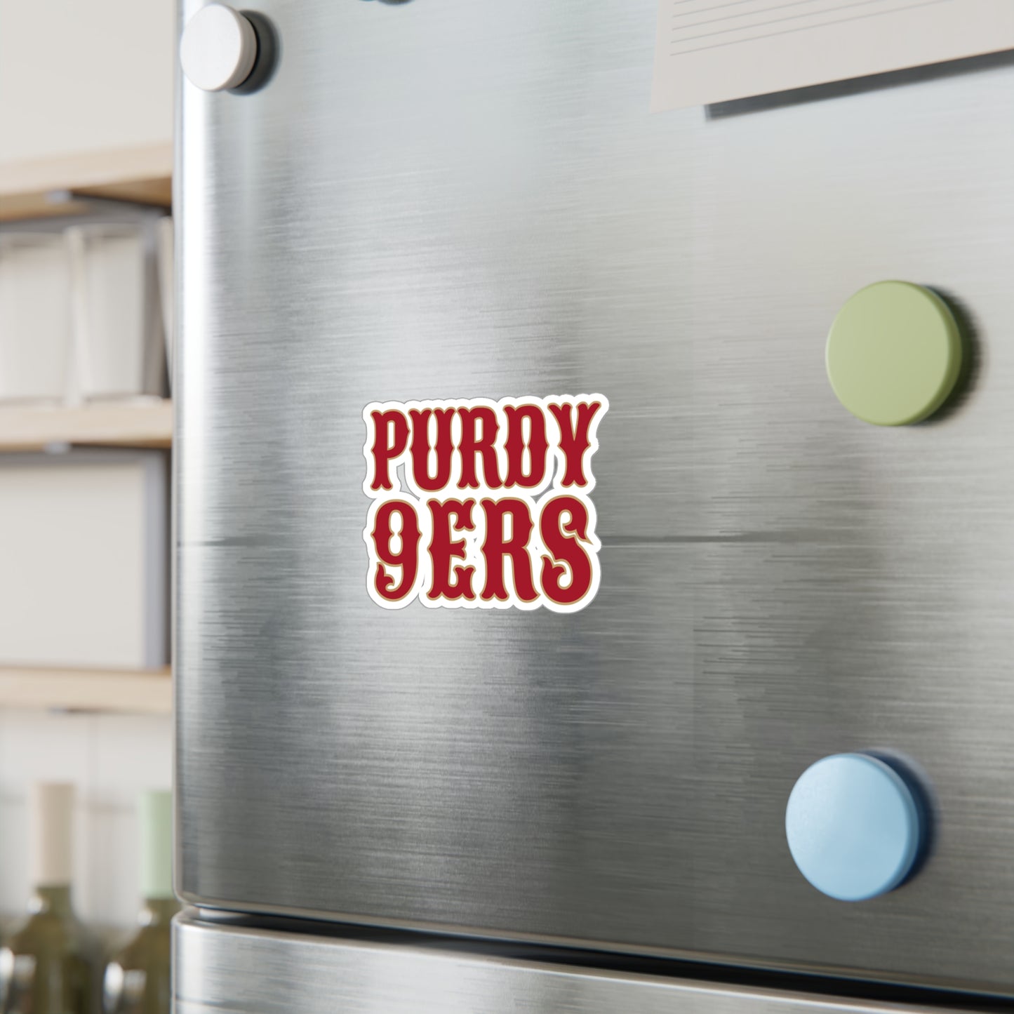 Purdy 9ers Vinyl Decals | Fun Wall Stickers, Home Decor, Laptop & Car Accessories, Gift for Friends