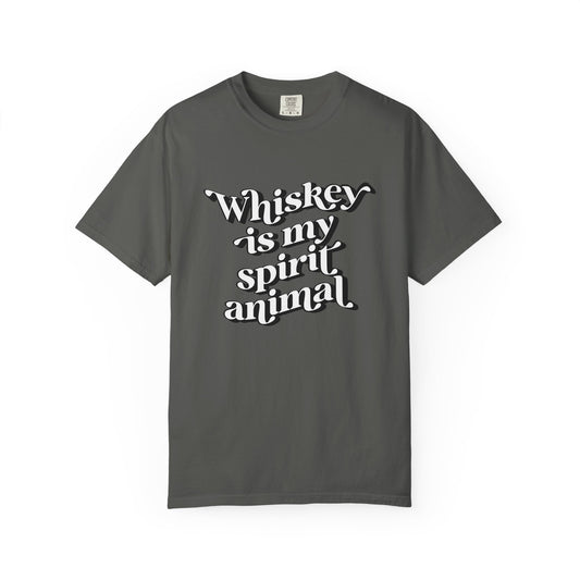 Whiskey Is My Spirit Animal Shirt | Funny Drinking T-Shirt