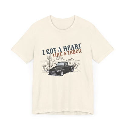 Heart Like A Truck Unisex Tee - Witty Tees