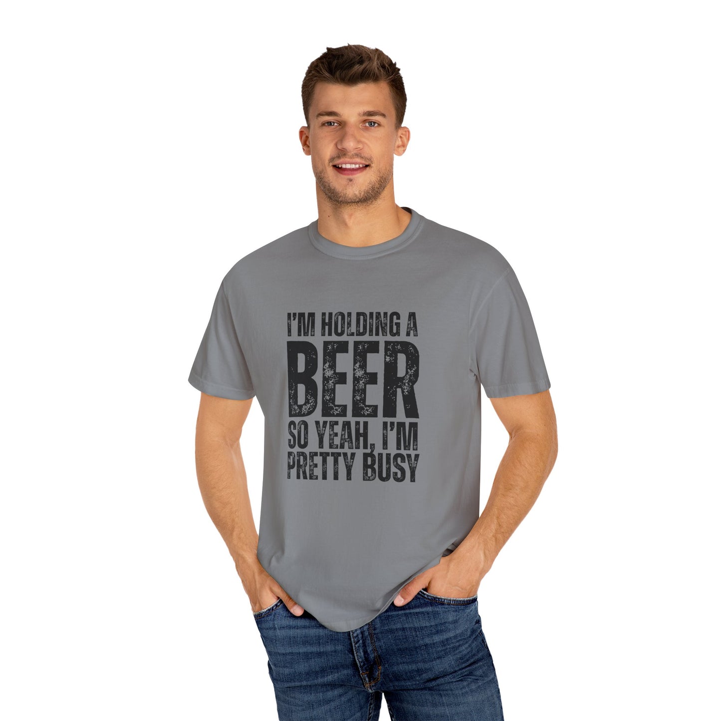 I'm Holding A Beer  T-shirt
