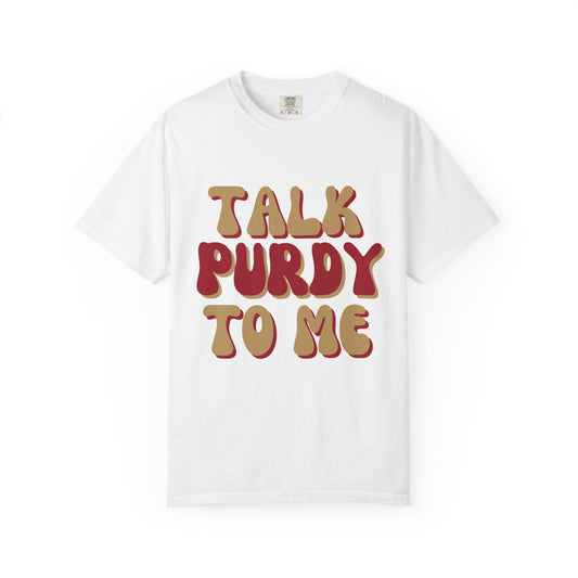 Purdy 9ers Shirt | Brock Purdy 49ers Fan T-Shirt | Red Graphic
