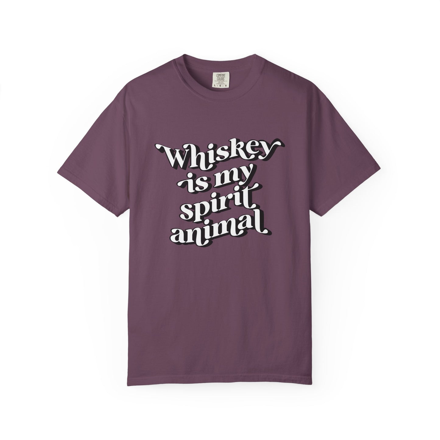 Whiskey Is My Spirit Animal Shirt | Funny Drinking T-Shirt