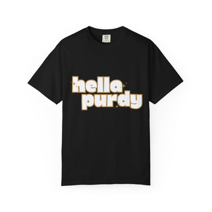 Hella Purdy Shirt | Brock Purdy 49ers Fan T-Shirt | White Graphic