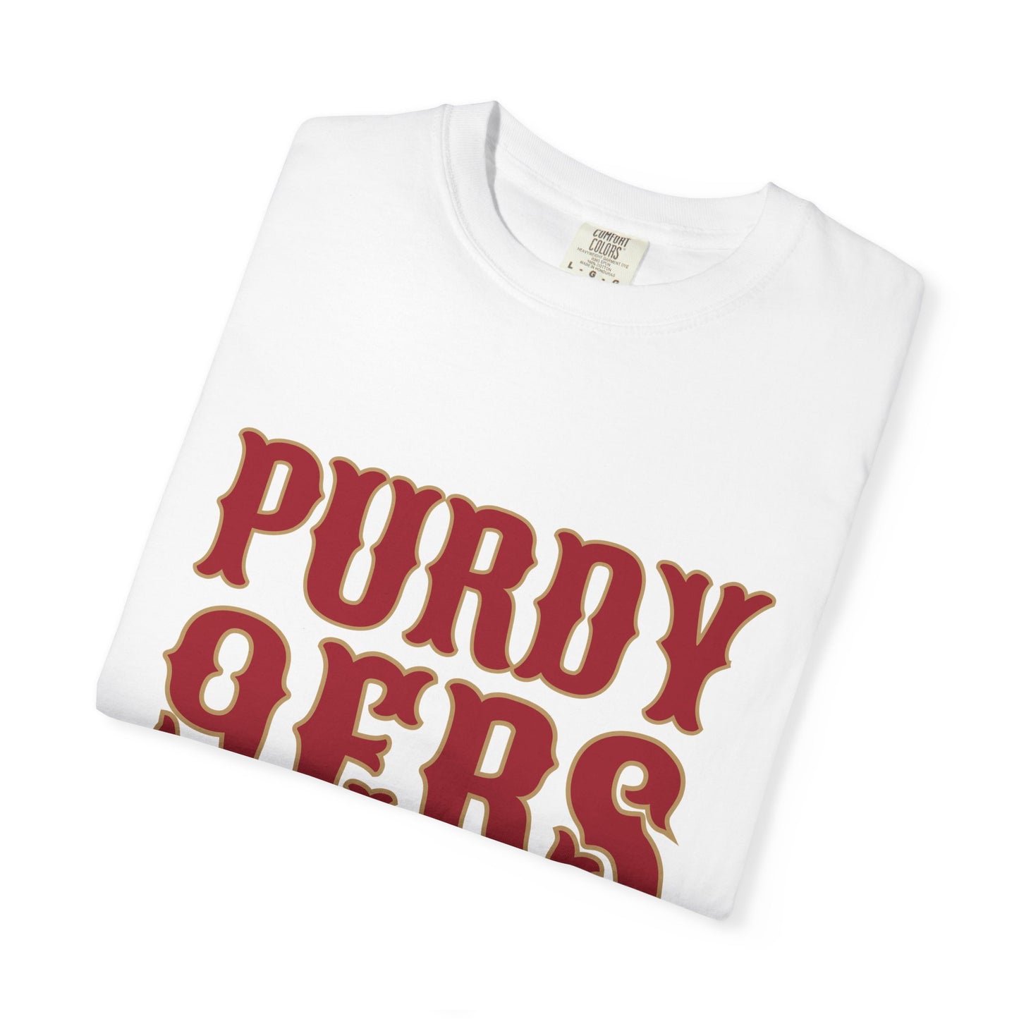 Purdy 9ers Shirt | Brock Purdy 49ers Fan T-Shirt | Red Graphic