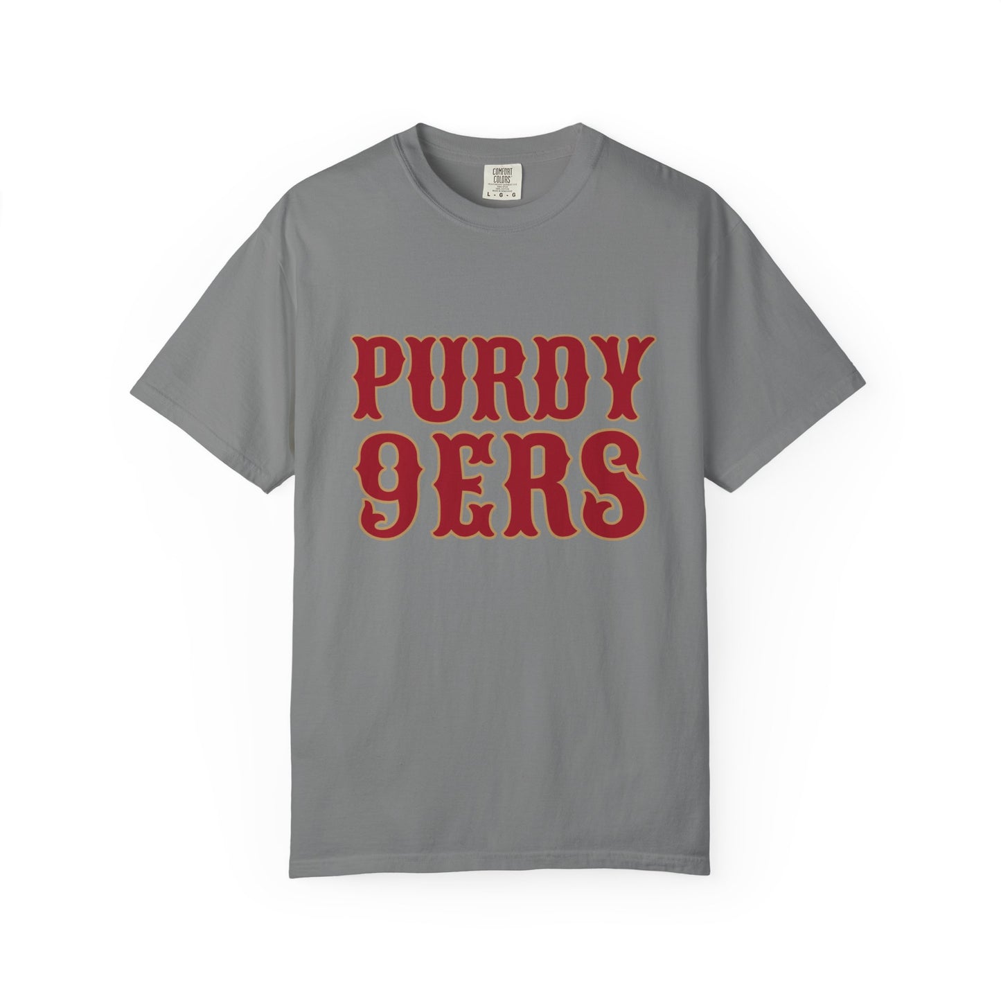 Purdy 9ers Shirt | Brock Purdy 49ers Fan T-Shirt | Red Graphic