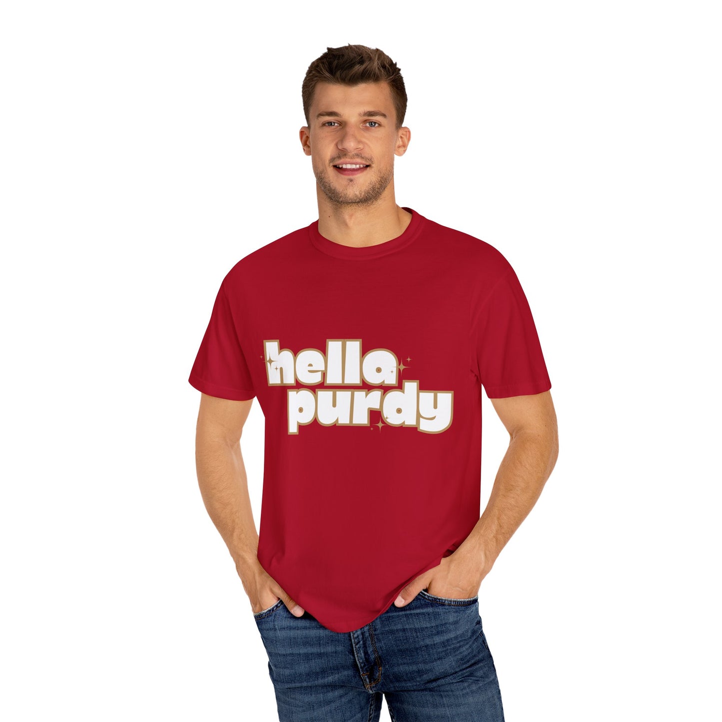Hella Purdy Shirt | Brock Purdy 49ers Fan T-Shirt | White Graphic