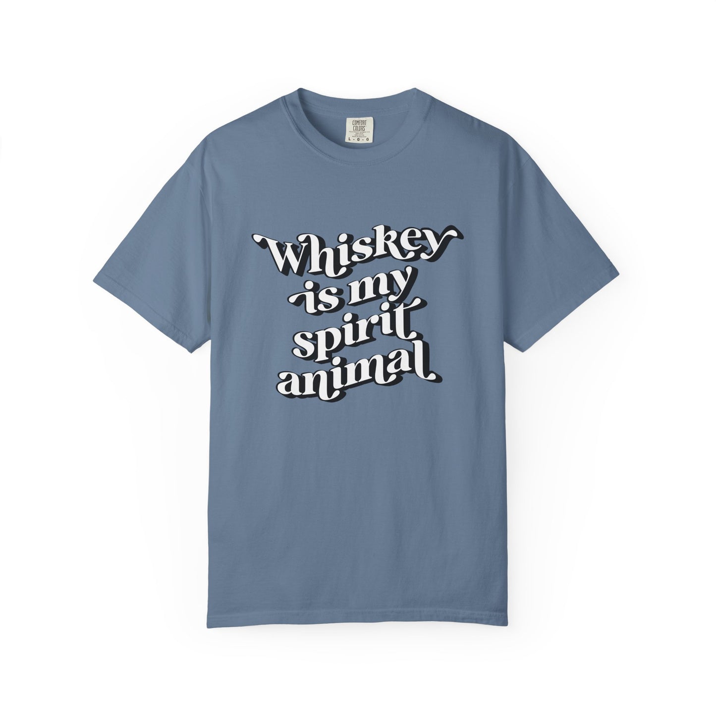 Whiskey Is My Spirit Animal Shirt | Funny Drinking T-Shirt