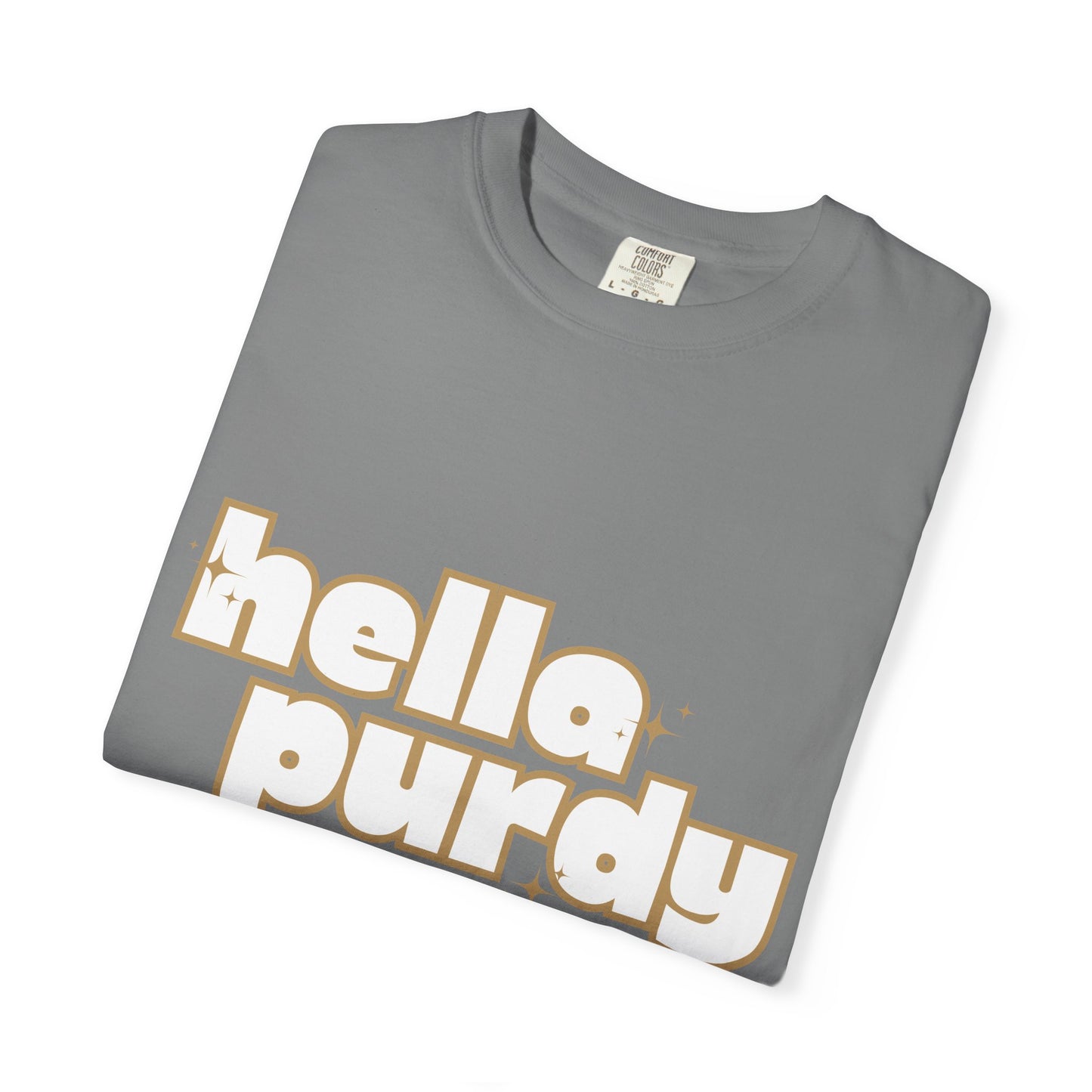 Hella Purdy Shirt | Brock Purdy 49ers Fan T-Shirt | White Graphic