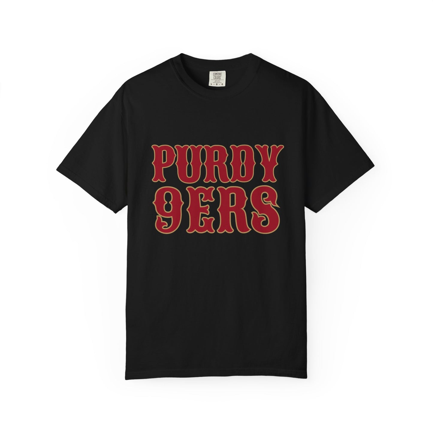 Purdy 9ers Shirt | Brock Purdy 49ers Fan T-Shirt | Red Graphic