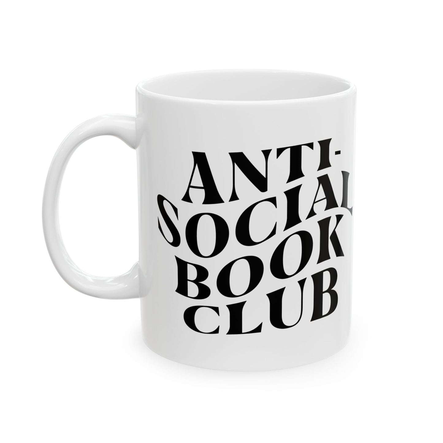 Anti-Social Book Club Mug | BookTok Coffee Cup