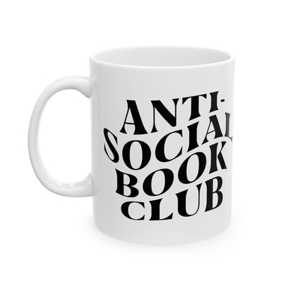 Anti-Social Book Club Mug | BookTok Coffee Cup