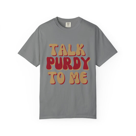 Purdy 9ers Shirt | Brock Purdy 49ers Fan T-Shirt | Red Graphic