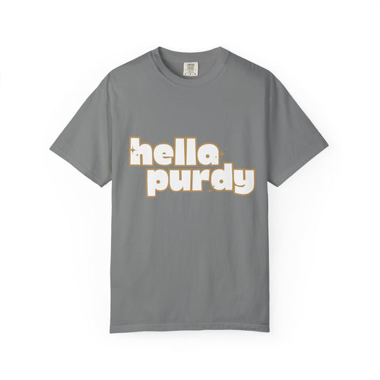 Hella Purdy Shirt | Brock Purdy 49ers Fan T-Shirt | White Graphic