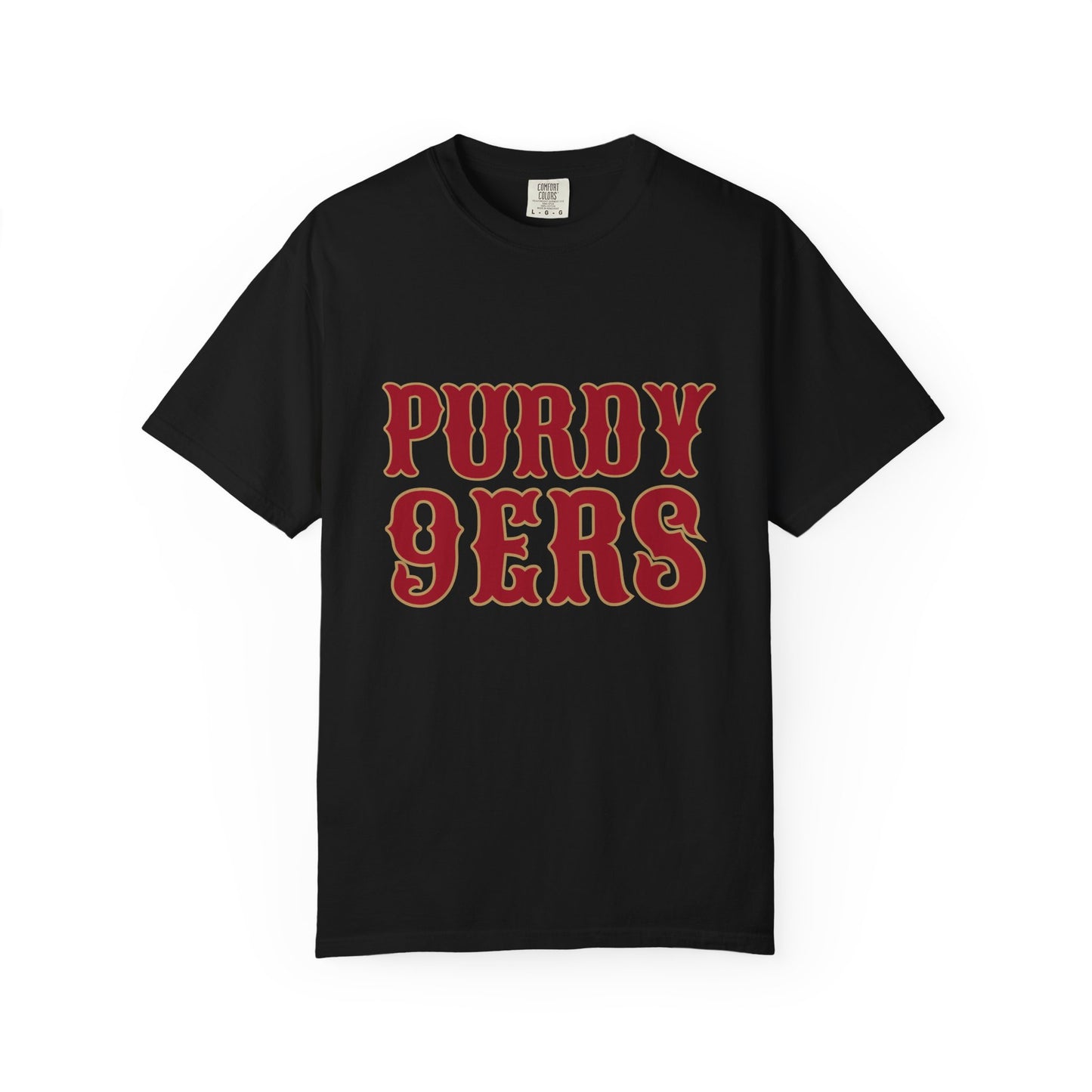 Purdy 9ers Shirt | Brock Purdy 49ers Fan T-Shirt | Red Graphic