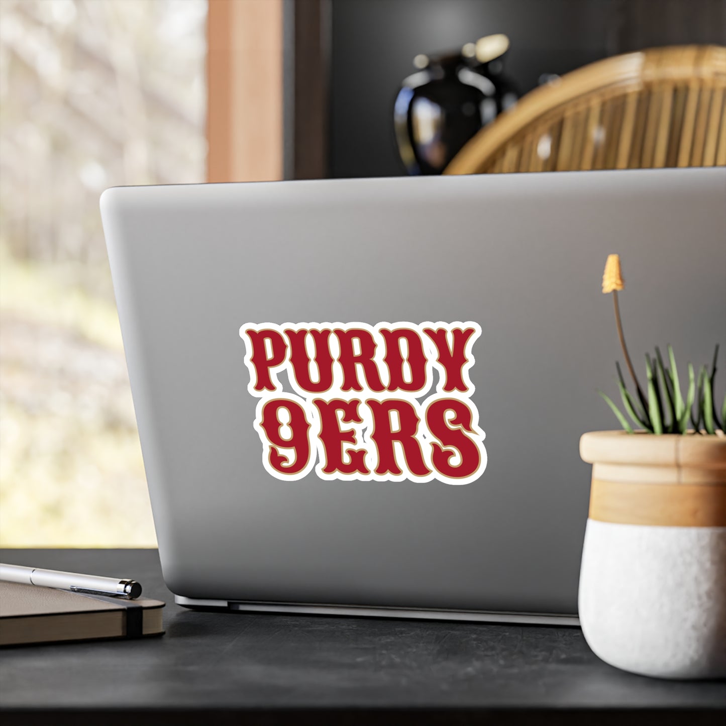 Purdy 9ers Vinyl Decals | Fun Wall Stickers, Home Decor, Laptop & Car Accessories, Gift for Friends