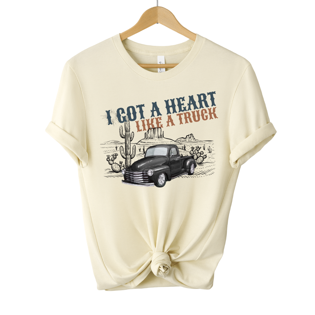 Heart Like A Truck Unisex Tee