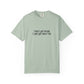 Light green shirt with 'I don't get drunk. I just get more fun' text in black
