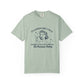 Light green t-shirt with a woman holding a martini and text that says 'It looks like I may accidentally get drunk on purpose today'